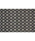Feizy Phoenix Farmhouse Diamond, Black/Ivory, 7'-9" x 9'-9" Area Rug