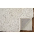 Feizy Stoneleigh Luxury & Glam Solid, Ivory/White, 10' x 14' Area Rug