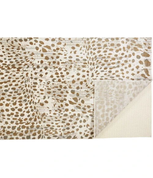 Feizy Waldor Casual Animal Print, Brown/Ivory/Tan, 10' x 13'-2" Area Rug