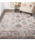 Feizy Armant Bohemian & Eclectic Moroccan, Gray/Taupe/Blue, 9'-5" x 12'-5" Area Rug