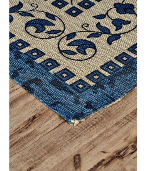 Feizy Parkside DENIM A27I0530 5 ft. X 8 ft. Rectangle Rug