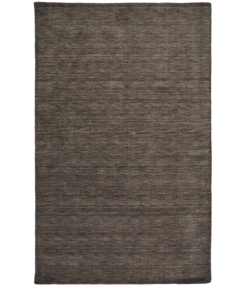Feizy Luna Casual Solid, Brown/Taupe, 9'-6" x 13'-6" Area Rug
