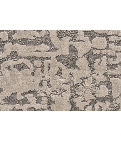 Feizy Prasad Casual Abstract, Gray/Ivory, 8' x 11' Area Rug