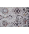 Feizy Armant Bohemian & Eclectic Moroccan, Gray/Taupe/Blue, 9'-5" x 12'-5" Area Rug