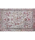 Feizy Armant Vintage Oriental, Ivory/Pink/Gray, 9'-5" x 12'-5" Area Rug