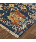 Feizy Leylan Vintage Floral & Botanical, Blue/Orange/Red, 2'-6" x 10' Runner