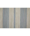 Feizy Duprine Casual Stripes, Blue/Ivory/Tan, 5' x 8' Area Rug