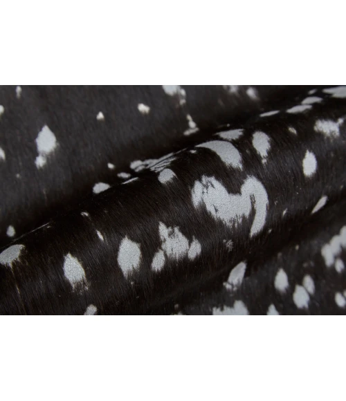 Feizy Ellyse Cabin & Lodge Animal Print, Silver/Brown, Large Shaped Rug