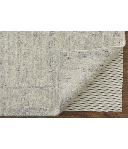 Feizy Navaro Scandinavian Distressed, Ivory/Gray/Blue, 3'-6" x 5'-6" Accent Rug