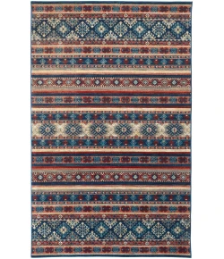 Feizy Nolan 39ATF BLUE/RUST Area Rug 12 ft. 10 in. X 15 ft. Rectangular