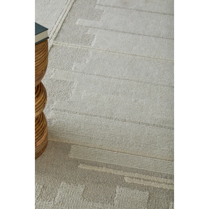 Feizy Winston Gray/Ivory WNS8B01F 2ft. x 3ft. Rect. Rug