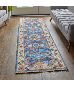 Feizy Beall 6708F BLUE/MULTI Area Rug 2 ft. 6 in. X 8 ft. Runner