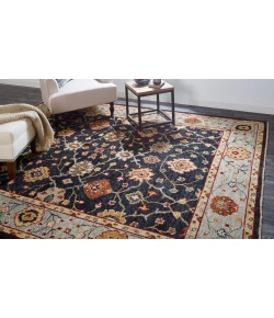 Feizy Carrington 6500F CHARCOAL/LIGHT BLUE Area Rug 9 ft. 6 in. X 13 ft. 6 in. Rectangle