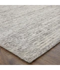 Feizy Brighton Casual Abstract, Ivory/Taupe/Silver, 11'-6" x 15' Area Rug