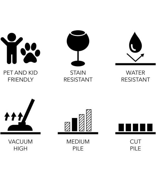 Feizy Wimbledon SAND/IVORY 2296565F 5 ft. 6 in. X 8 ft. 6 in. Rectangle Rug