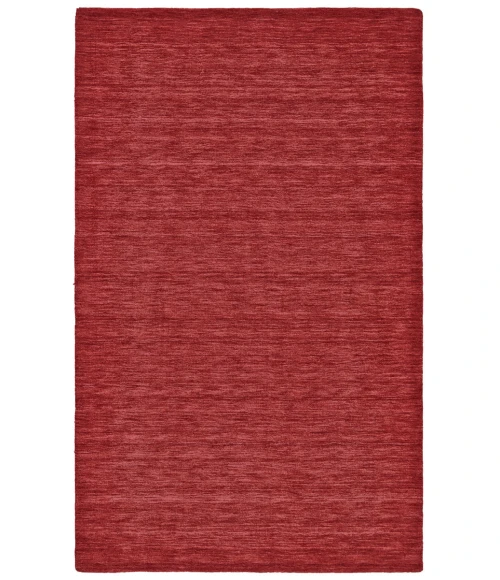 Feizy Luna Casual Solid, Red, 9'-6" x 13'-6" Area Rug