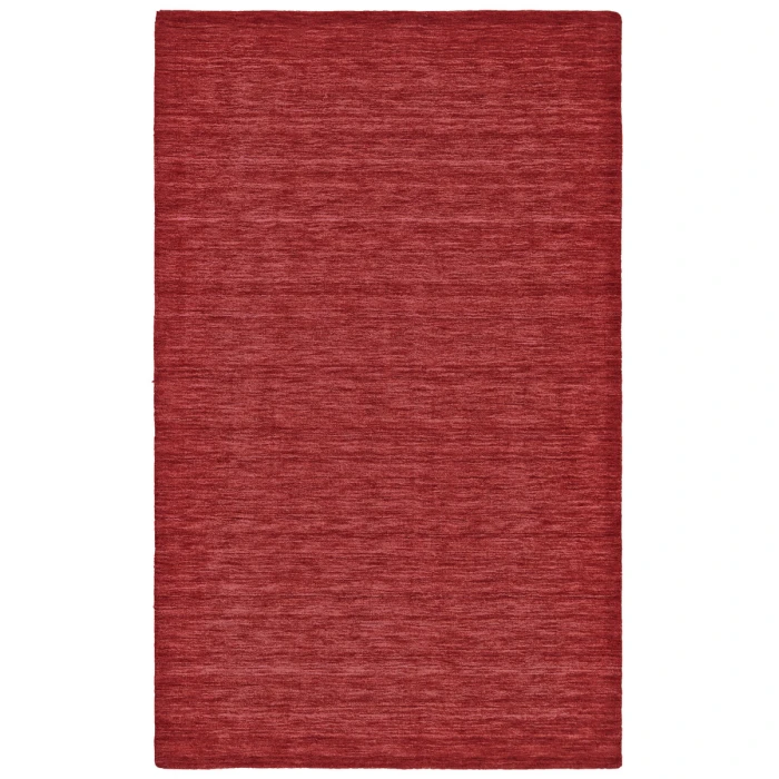 Feizy Luna Casual Solid, Red, 9'-6" x 13'-6" Area Rug