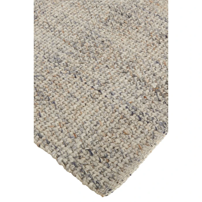 Feizy Naples Space Dyed In/Outdoor Flatweave, Warm Gray/Tan, 8ft x 10ft Area Rug