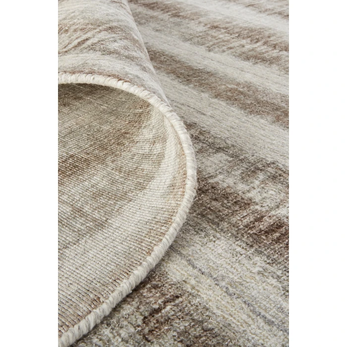 Feizy  Mackay Handwoven Graident Rug, Chocolate Brown/Light Gray, 5ft x 8ft Area Rug