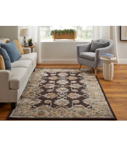 Feizy Prescott BROWN/BEIGE PCT8938F 8 ft. X 10 ft. Rectangle Rug
