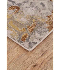 Feizy Cannes Gray/Yellow/Ivory 6723685F 10 ft. X 13 ft. 2 in. Rect. Rug