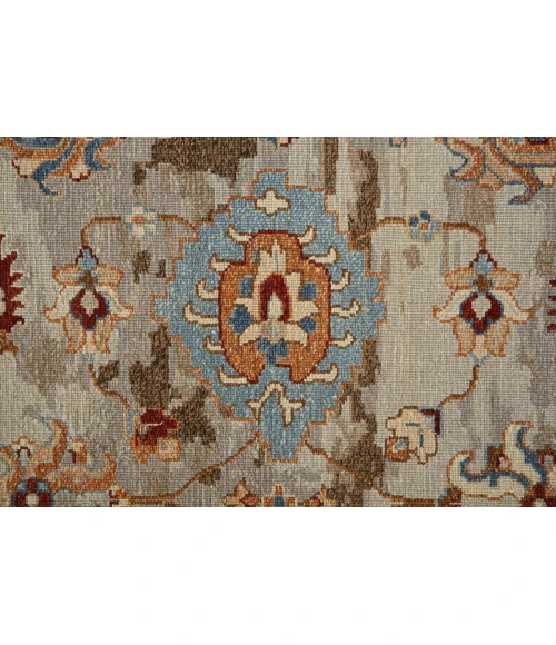 Feizy Leylan Casual Floral & Botanical, Brown/Tan/Gray, 3'-6" x 5'-6" Area Rug