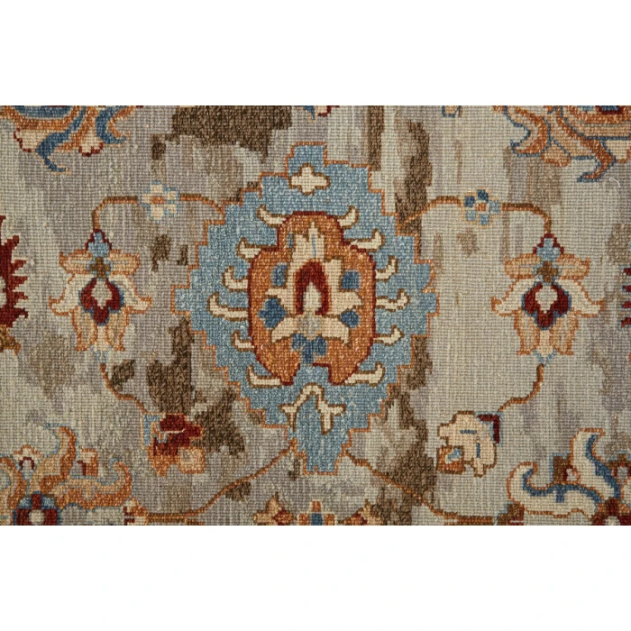 Feizy Leylan Casual Floral & Botanical, Brown/Tan/Gray, 9'-6" x 13'-6" Area Rug