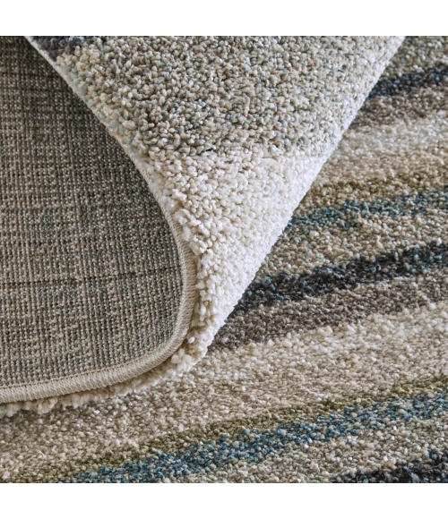 Feizy Richmond Ivory/Gray/Blue RCH39R4F 7ft.10in. x 10ft. Rect. Rug