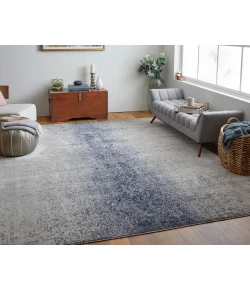 Feizy Astra 39L2F IVORY/BLUE Area Rug 12 ft. X 15 ft. Rectangle