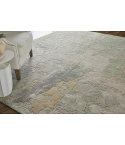 Feizy Jaxson Ivory/Green/Orange JXN39SAF 12ft. x 15ft. Rect. Rug