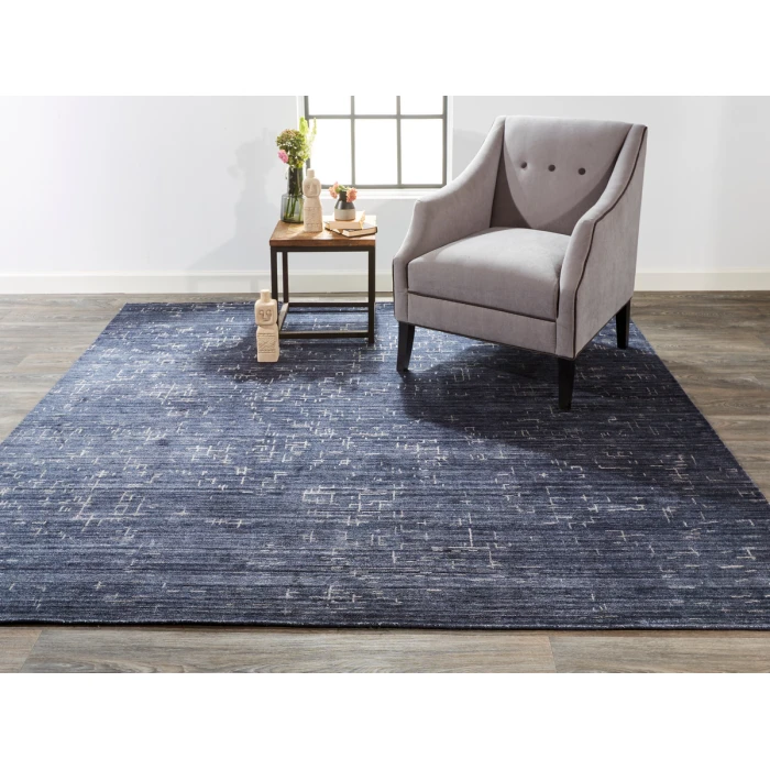 Feizy Lennox NAVY 8028694F 2 ft. X 3 ft. Rectangle Rug