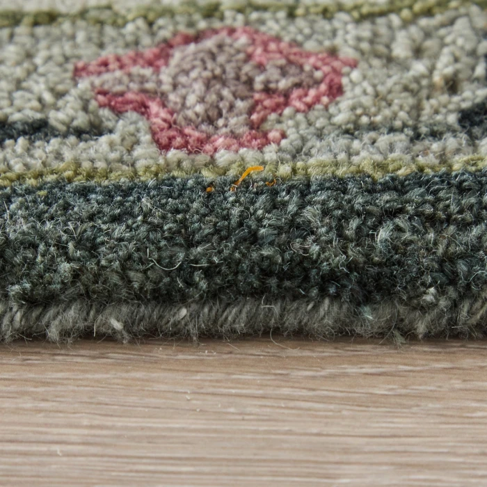 Feizy Springfield Gray/Ivory/Blue SPF8A47F 9ft. x 12ft. Rect. Rug