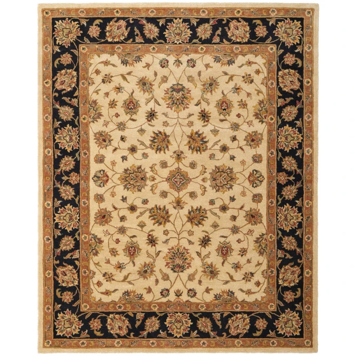 Feizy Wagner Classic Oriental, Tan/Brown/Black, 5' x 8' Area Rug