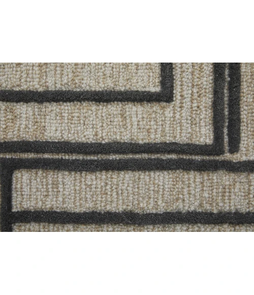 Feizy Gansett Tan/Brown T25T8011 5ft. x 8ft. Rect. Rug