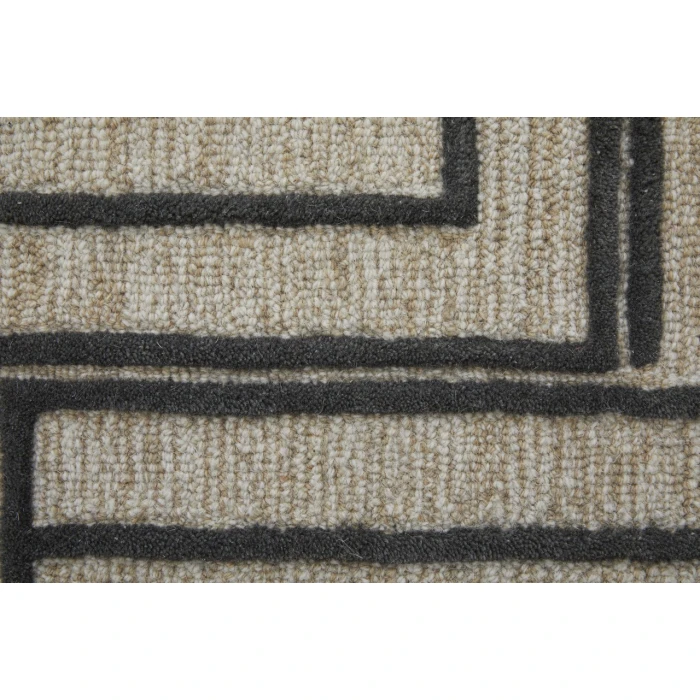 Feizy Gansett Tan/Brown T25T8011 8ft. x 10ft. Rect. Rug