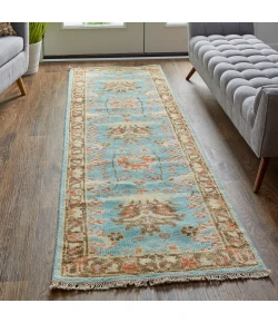 Feizy Beall 6710F BLUE/BROWN Area Rug 2 ft. 6 in. X 8 ft. Runner