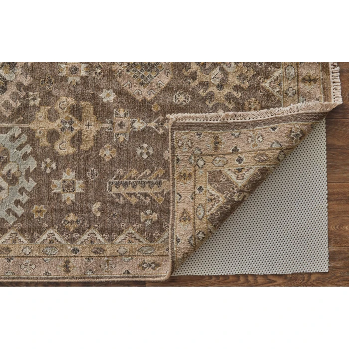 Feizy Corbitt Classic Oriental, Brown/Ivory, 2'-6" x 12' Runner