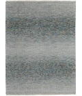 Feizy Branson Casual Solid, Blue/Ivory/Brown, 2' x 3' Accent Rug