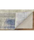 Feizy Clio Casual Abstract, Blue/Green/Ivory, 2'-9" x 7'-10" RUNNER Runner