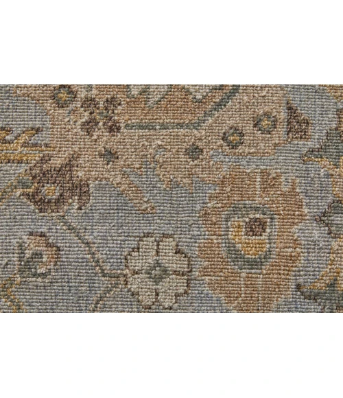 Feizy Corbitt Classic Oriental, Blue/Gold/Gray, 8'-6" x 11'-6" Area Rug