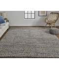 Feizy Berkeley Casual Abstract, Purple/Taupe/Gray, 8' x 11' Area Rug