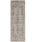 Feizy Kaia Casual Distressed, Tan/Ivory/Orange, 2'-6" x 8' Runner