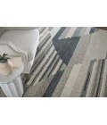 Feizy Richmond Ivory/Gray/Blue RCH39R4F 7ft.10in. x 10ft. Rect. Rug