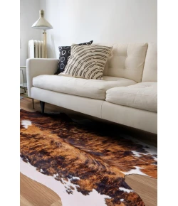 Feizy Bartlett COWHD EXOTIC/MEDIUM Area Rug Shaped Rug