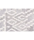 Feizy Asher Bohemian & Eclectic Distressed, Gray/White, 12' x 15' Area Rug