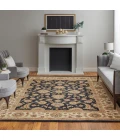 Feizy Wagner Classic Oriental, Black/Gold/Tan, 5' x 8' Area Rug