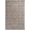 Feizy Marquette 3778F RUST/BLUE Area Rug 4 ft. X 5 ft. 3 in. Rectangle