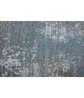 Feizy Cadiz Casual Abstract, Blue/Gray/Silver, 3'-1" x 10' Runner