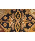 Feizy Wagner Classic Diamond, Gold/Tan/Black, 8' x 10' Area Rug