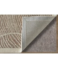 Feizy Winston Taupe/Ivory WNS8B02F 10ft. x 14ft. Rect. Rug
